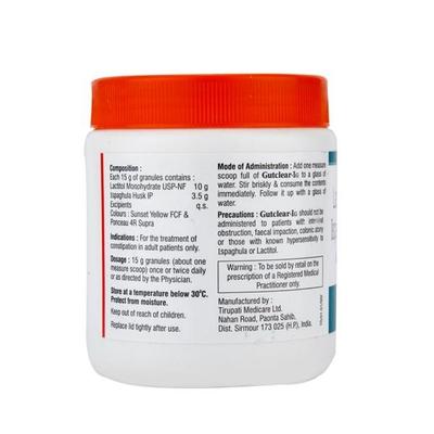 Gutclear IG Powder 180gm - Constipation-Lax