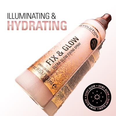 Makeup Revolution Fix & Glow Fixing Spray 100 ml - Setting Spray