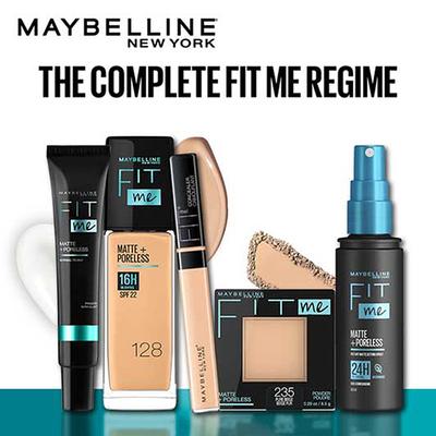 Maybelline New York Fit Me Matte + Poreless Powder, 130 Buff Beige 1's - Compact Powder