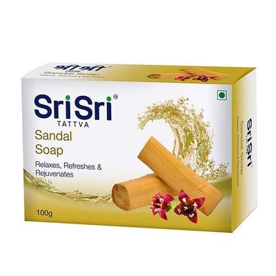 Sri Sri Tattva Bath Soap - Sandal 100 gm - Soaps