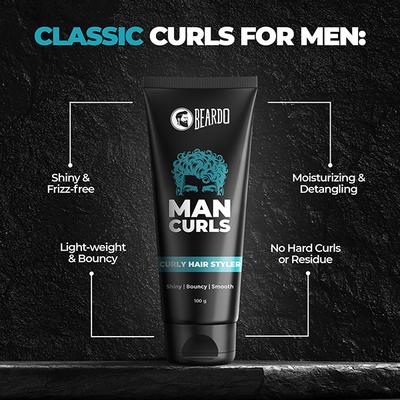 Beardo Man Curls Curly Hair Cream 100 g - Multi-Stylers