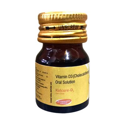 KALCURE D3 SUGAR FREE BUTTERSCOTCH FLAVOUR Nano Shots 5ml - Supplements-Vit