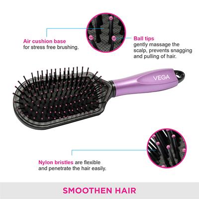 Vega Cushion Brush (E18 - CB) 1's - Hair Brushes