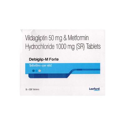 DEBIGLIP M FORTE Tablet 15's - Diabetes-Ant