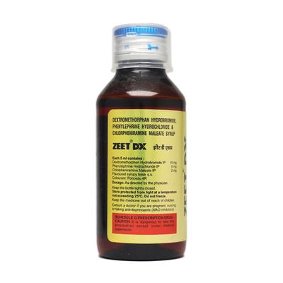 Zeet DX Syrup 100ml - Cough And Cold-Cou
