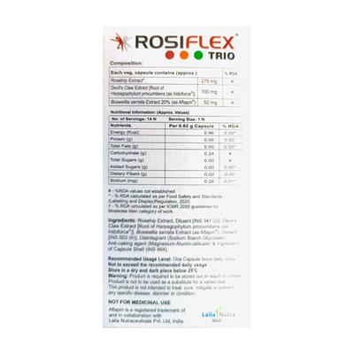 ROSIFLEX + TRIO Capsule 14's - Supplements-Sup