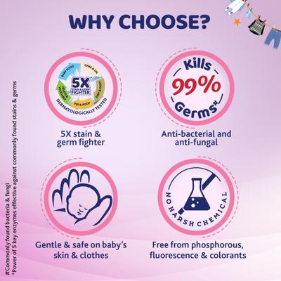 Chicco Sensitive 0M + Baby Laundry Detergent Delicate Flowers 500 ml - Baby Detergents