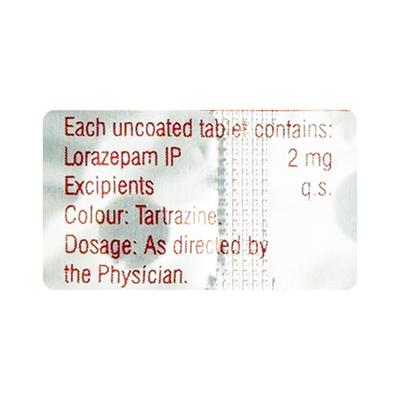 Trapex 2mg Tablet 10'S - Anxiety-Anx