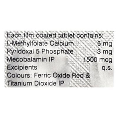 Folcure 5mg Tablet 10'S - Supplements-Vbc