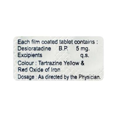 D Lor Tablet 10'S - Allergies-Ant