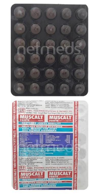 Aimil Muscalt Forte Tablet 30's - Speciality Medicines