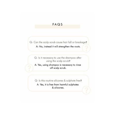 mCaffeine Coffee Deep Cleansing Hair Care Duo with Protein, Natural AHA & Argan Oil Shampoo & Scalp Scrub 500 ml - Shampoos