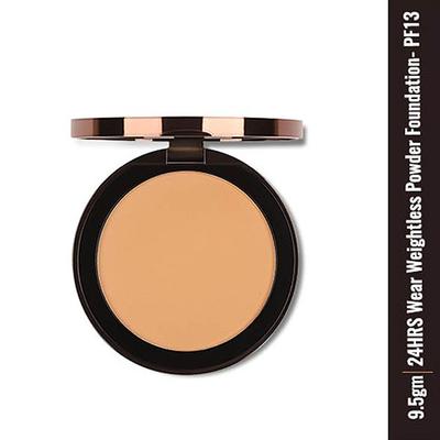 Colorbar 24 Hrs Wear Weightless Powder Foundation with SPF 30 -PF013 9.5gm - Compact Powder