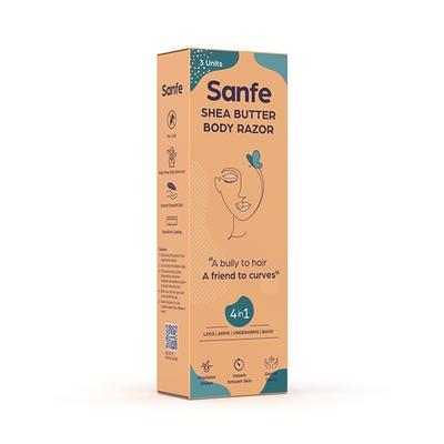 Sanfe Shea Butter Body Razor 3's - Hair Removal Accessories