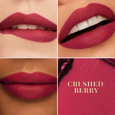mCaffeine Shades Creamy Matte Kiss Bullet Lipstick - Moisturizing, Lightweight - Crushed Berry 3.5 gm - Lipsticks