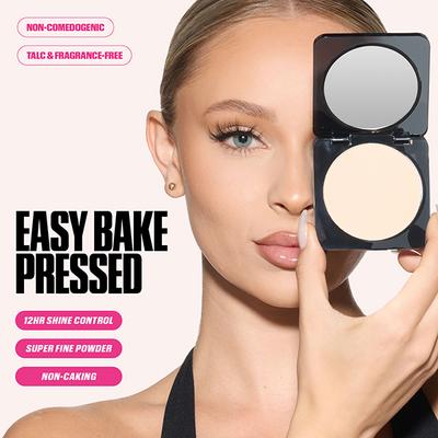 HUDA BEAUTY Easy Bake Airbrush Matte Pressed Powder - Cherry Blossom Cake 8.5 g - Compact Powder