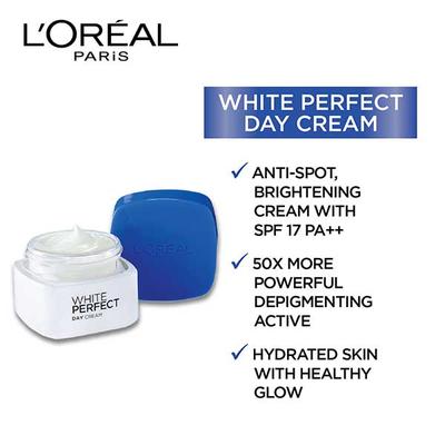 White Perfect Day Cream SPF 17 PA++ 200 ml - Face Moisturizers