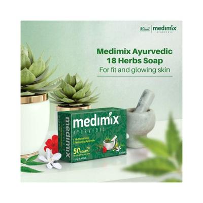 Medimix Ayurvedic Classic 18 Herbs Soap 125gm each 3's - Soaps