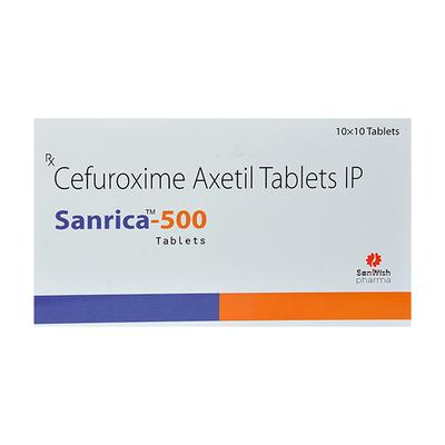 SANRICA 500 Tablet 10's - Bacterial Infections-Cep