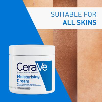 CeraVe Moisturising Cream For Dry To Very Dry Skin 454 gm - Lotions & Creams