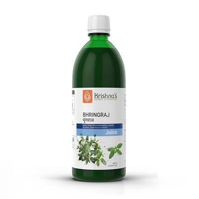 Krishna's Herbal & Ayurveda Bhringraj Swaras Juice 500 ml - Ayurvedic Juices