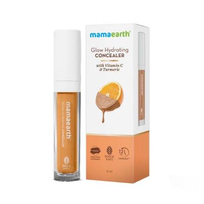 Mamaearth Glow Oil Control Compact SPF 30 with Vitamin C & Turmeric for 2X Instant Glow 03 Nude Glow 9 gm - Compact Powder