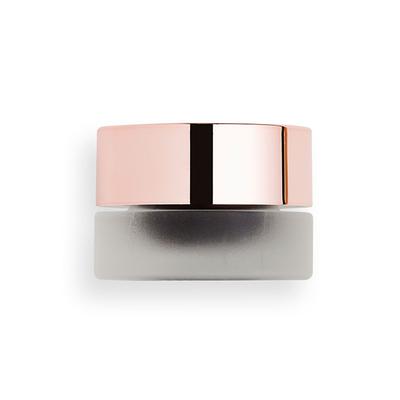Makeup Revolution Gel Eyeliner Pot With Brush - Black 3 gm - Eyeliners