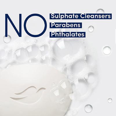 Dove Cream Beauty Bathing Bar for 24 Hour Nourished Skin with Nutrient Serum PO5 125gm each - Soaps