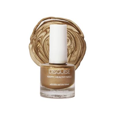 DISGUISE HAPPY HEALTHY NAIL POLISH, Chrome Gold 143 9 ml - Nail Polish
