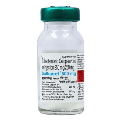 SULBACEF 500mg Injection 1's - Bacterial Infections-Cep
