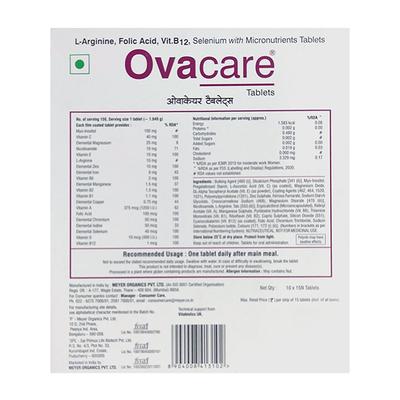 OVACARE GLUTEN FREE Tablet 15's - Supplements-Vam