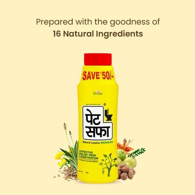 Dr.Juneja's Petsaffa Natural Laxative Granules 200 gm - Digestive Care