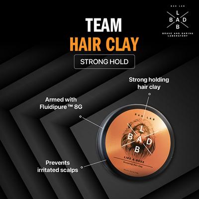 Bad Lab Like a Boss Hair Clay 50 ml - Clays & Mousses