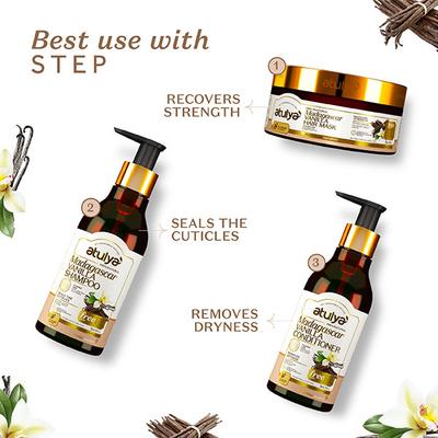 Atulya Madagascar Vanilla Hair Mask 200 gm - Hair Masks & Packs