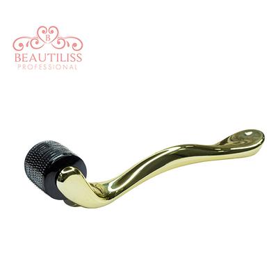 Beautiliss Professional Derma Roller Gold with 540 Needles 0.5 mm 1's - Derma Rollers