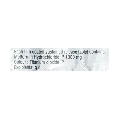 Glycomet 1gm Tablet 15'S - Diabetes-Ant