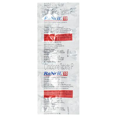 Rancil 10mg Tablet 10'S - Hypertension-Cal