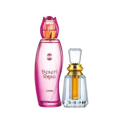 Ajmal Desert Rose EDP Floral Oriental Perfume And Oudh Mukhallat Concentrated Perfume Oil Oriental Oudhy 106 ml - Perfumes (Edt/Edp)