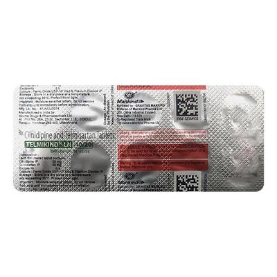 TELMIKIND LN 40/20 Tablet 10's - Hypertension-Ana