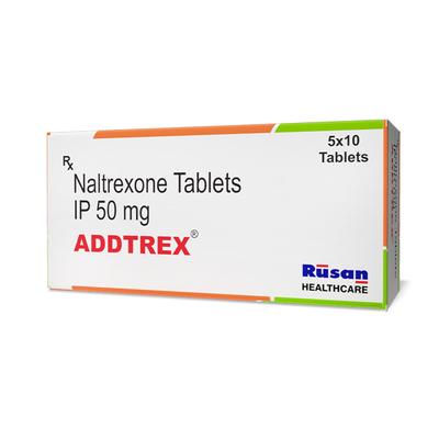 ADDTREX 50 Tablet 10's - Alcohol Addiction