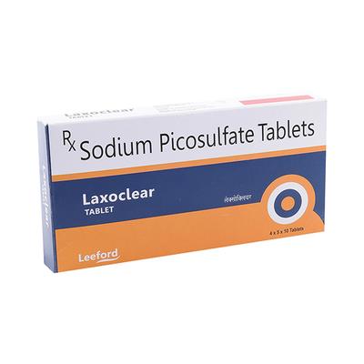 Laxoclear 10mg Tablet 10'S - Constipation-Lax