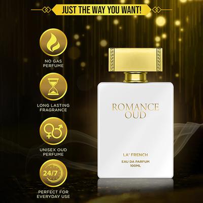 La French Romance Oud Intense Eau De Parfum 100 ml - Perfumes (Edt/Edp)