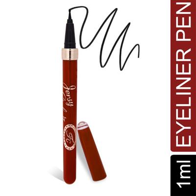 Fashion Colour Fc Jersy Girl Ultra Black Eyeliner Pen, 1ml - Eyeliners
