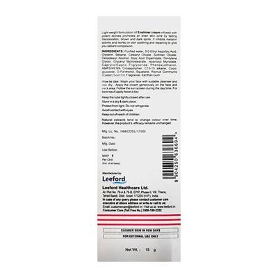 ENSHINER Cream 15gm - Hyperpigmentation-Oth