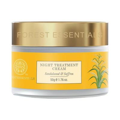 Forest Essentials Night Treatment Cream Sandalwood & Saffronnight Cream 50 gm - Face Moisturizers