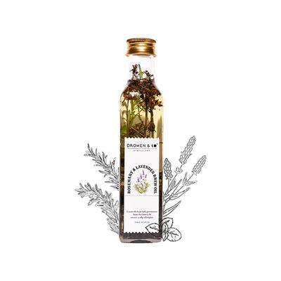 Dromen & Co Rosemary & Lavender Brew Oil Hair Growth Reduces frizz & breakage 250 ml - Hair Oils
