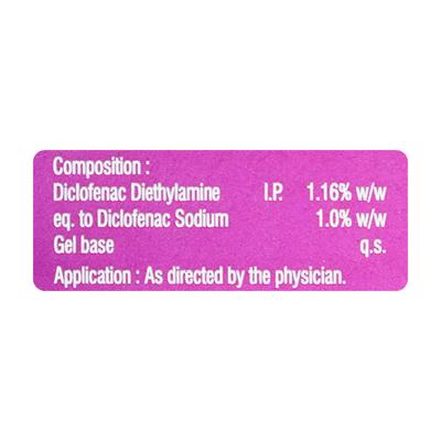 DICLOLAB Gel 30gm - Pain relief-Nsa