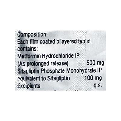 EMSITA M SR 100/500 Tablet 10's - Diabetes-Ant