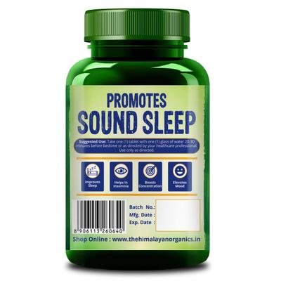 Himalayan Organics Melatonin 10 mg Vegetarian tablet 120's - Mental Health