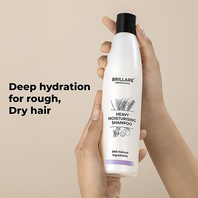 Brillare Heavy Moisturising Shampoo For Dry, Frizzy Hair 300 Ml - Shampoos